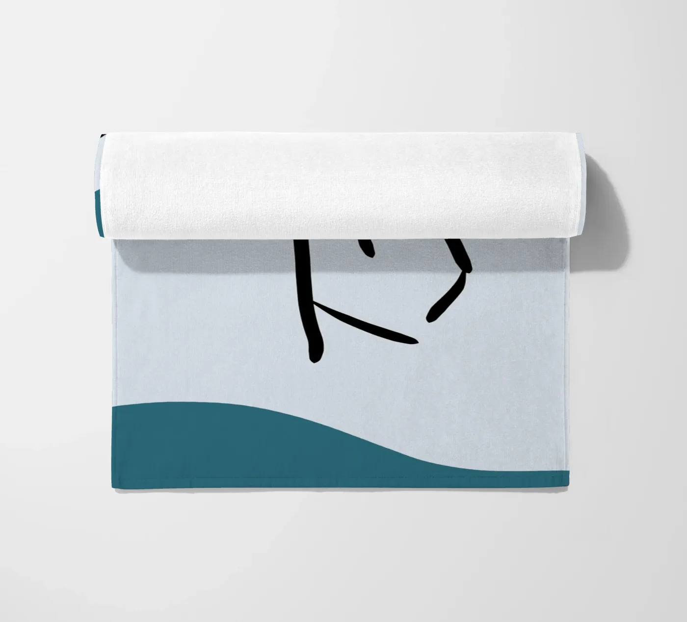 Silver Drift strandhanddoek van Mike Leymi