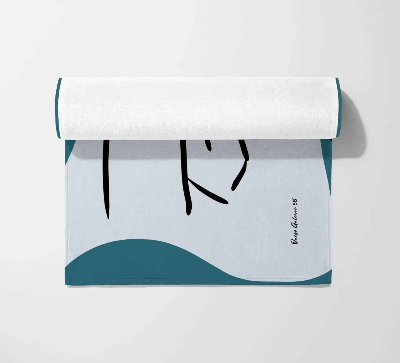 Silver Drift strandhanddoek van Mike Leymi