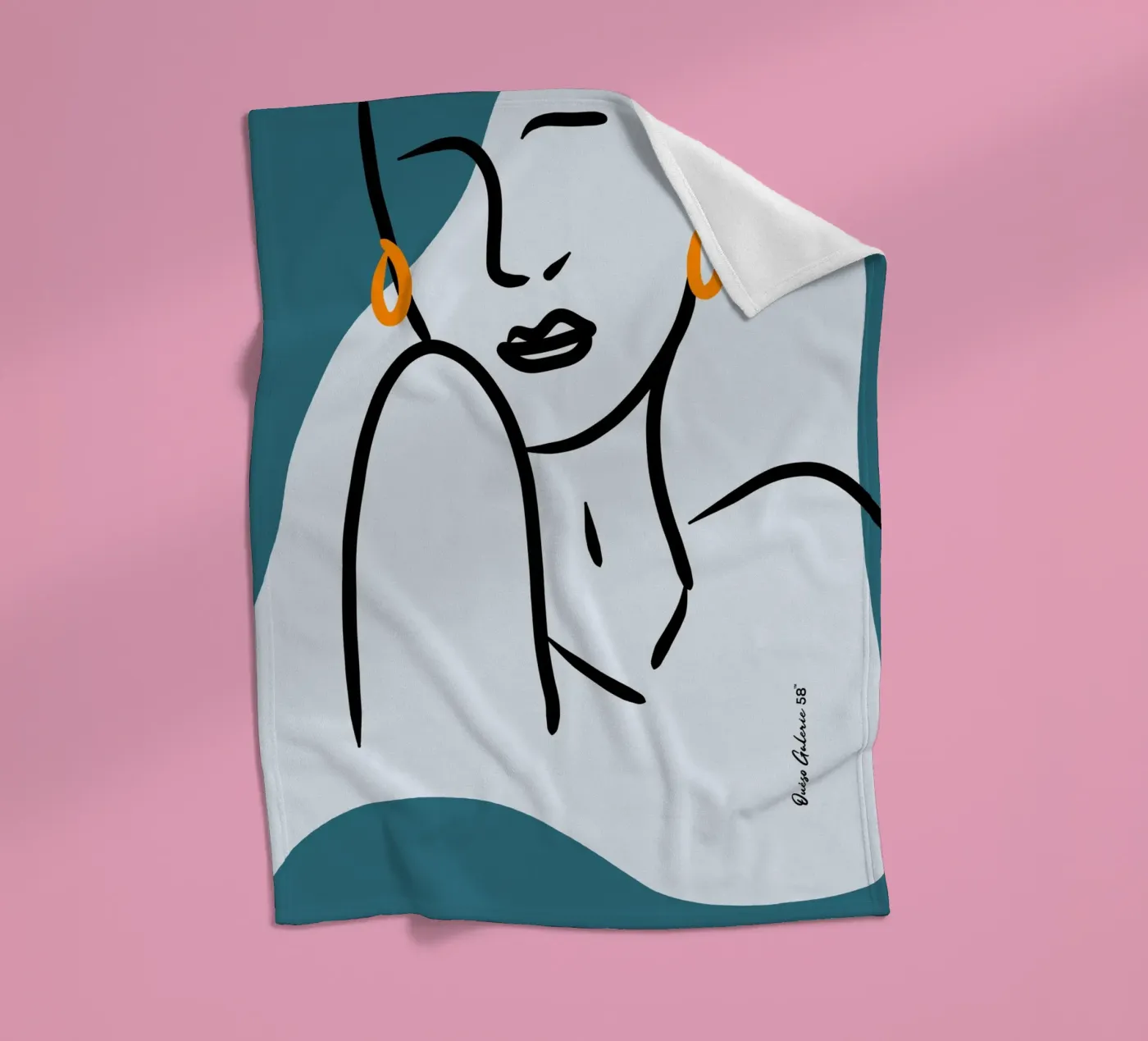 Silver Drift fleecedeken van Mike Leymi