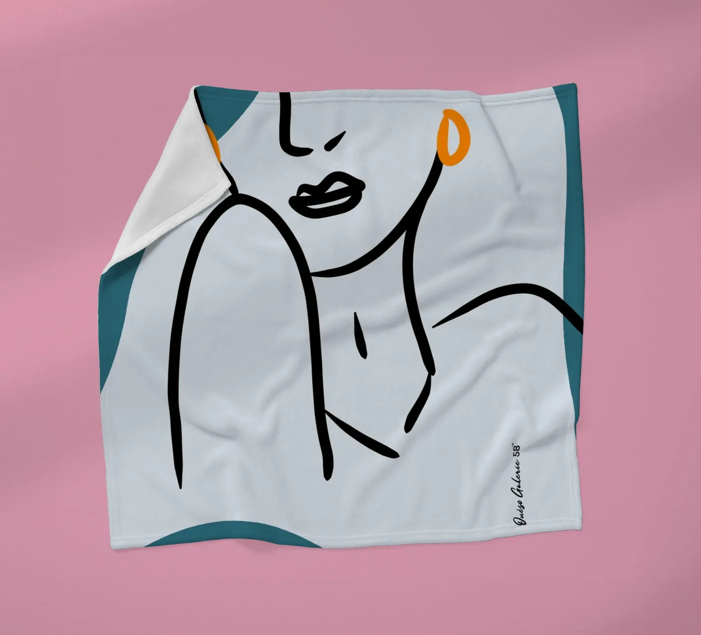 Silver Drift fleecedeken van Mike Leymi