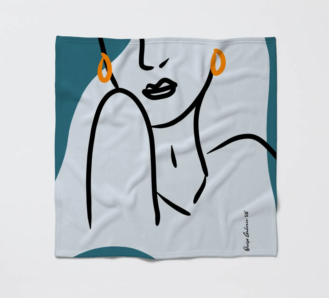 Silver Drift fleecedeken van Mike Leymi