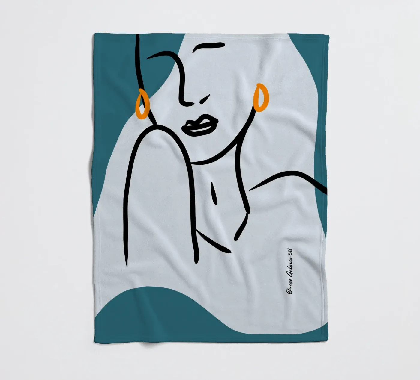 Silver Drift fleecedeken van Mike Leymi