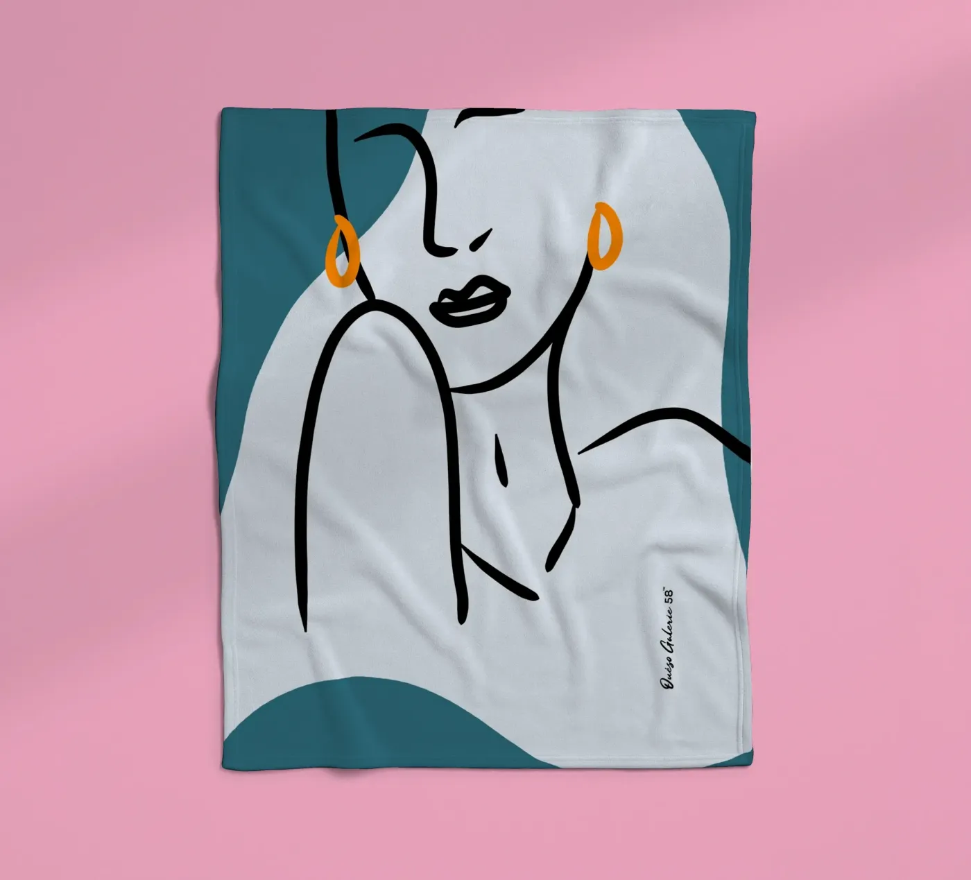 Silver Drift fleecedeken van Mike Leymi