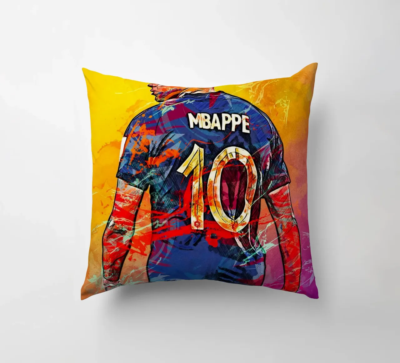 Kylian Mbappé France 1 Kissen von tenten