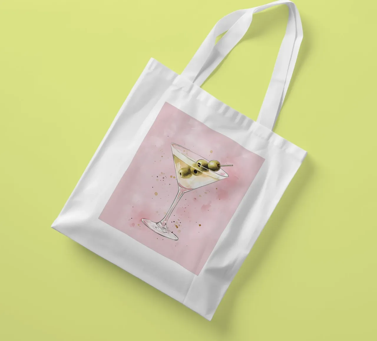Martini tote bag by IamHomeStudio