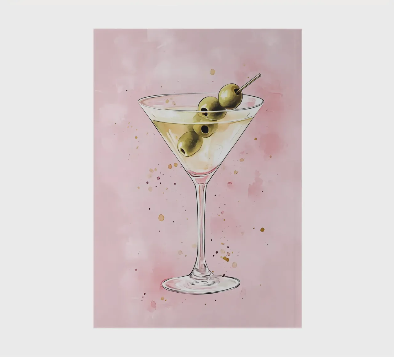 Martini notebook by IamHomeStudio