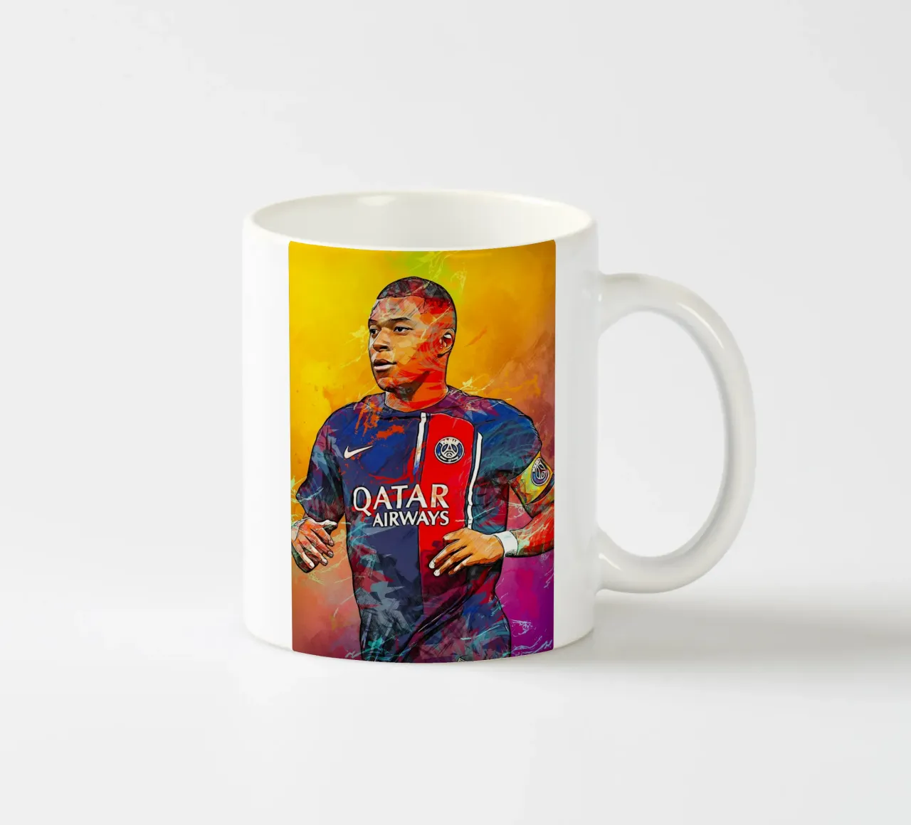 Kylian Mbappe tazza in ceramica da tenten