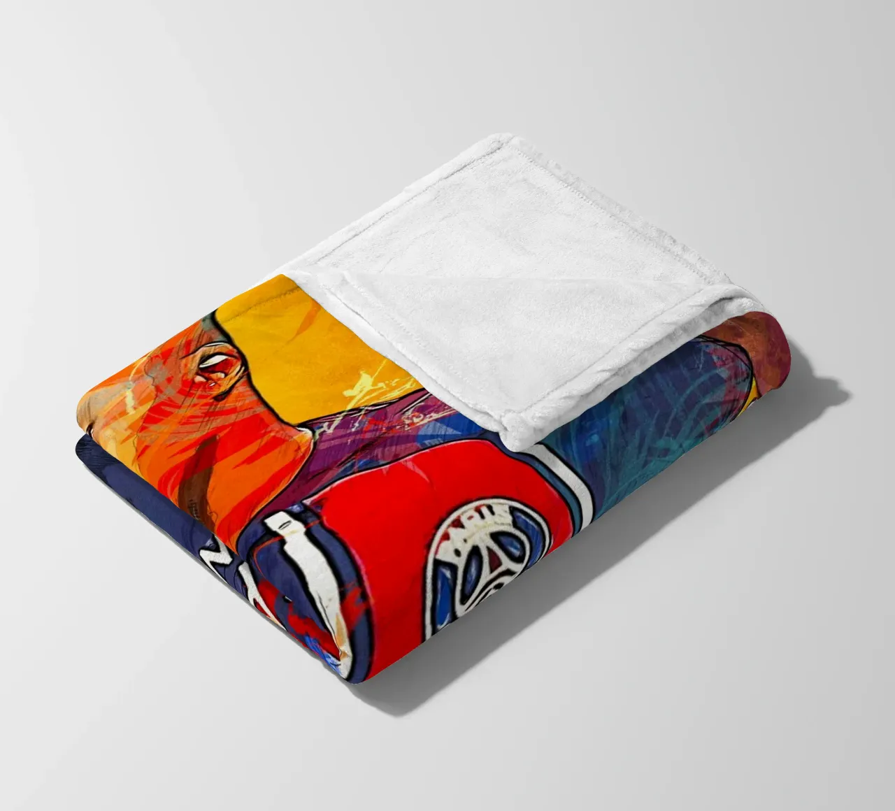 Kylian Mbappe coperta in pile da tenten