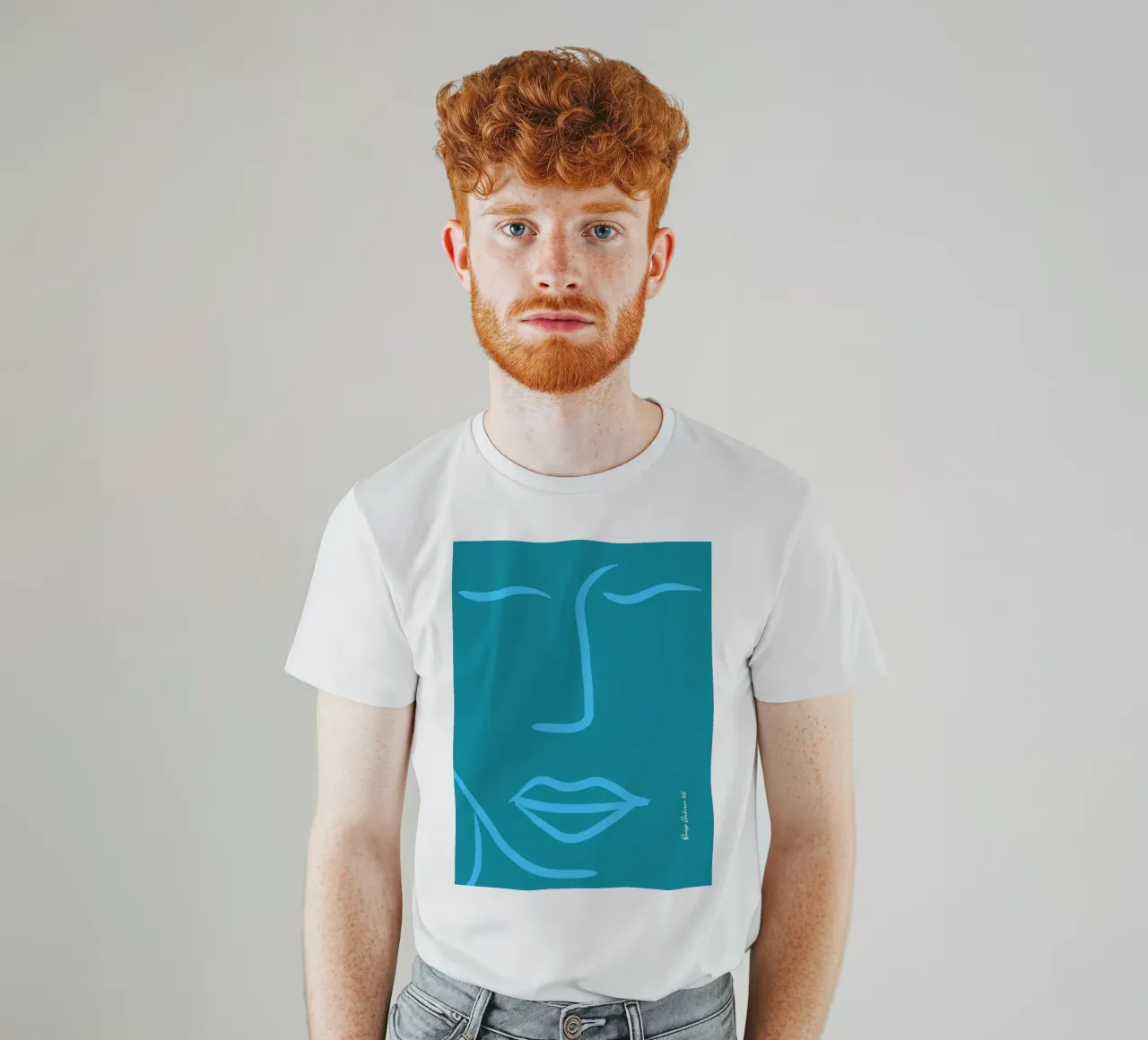 Subtle Skies t-shirt da Mike Leymi