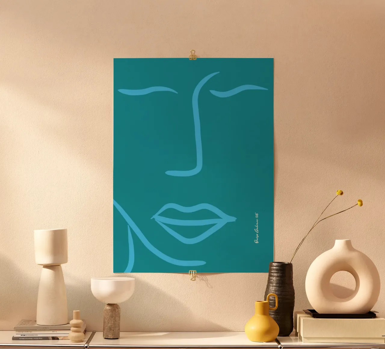 Subtle Skies poster da Mike Leymi