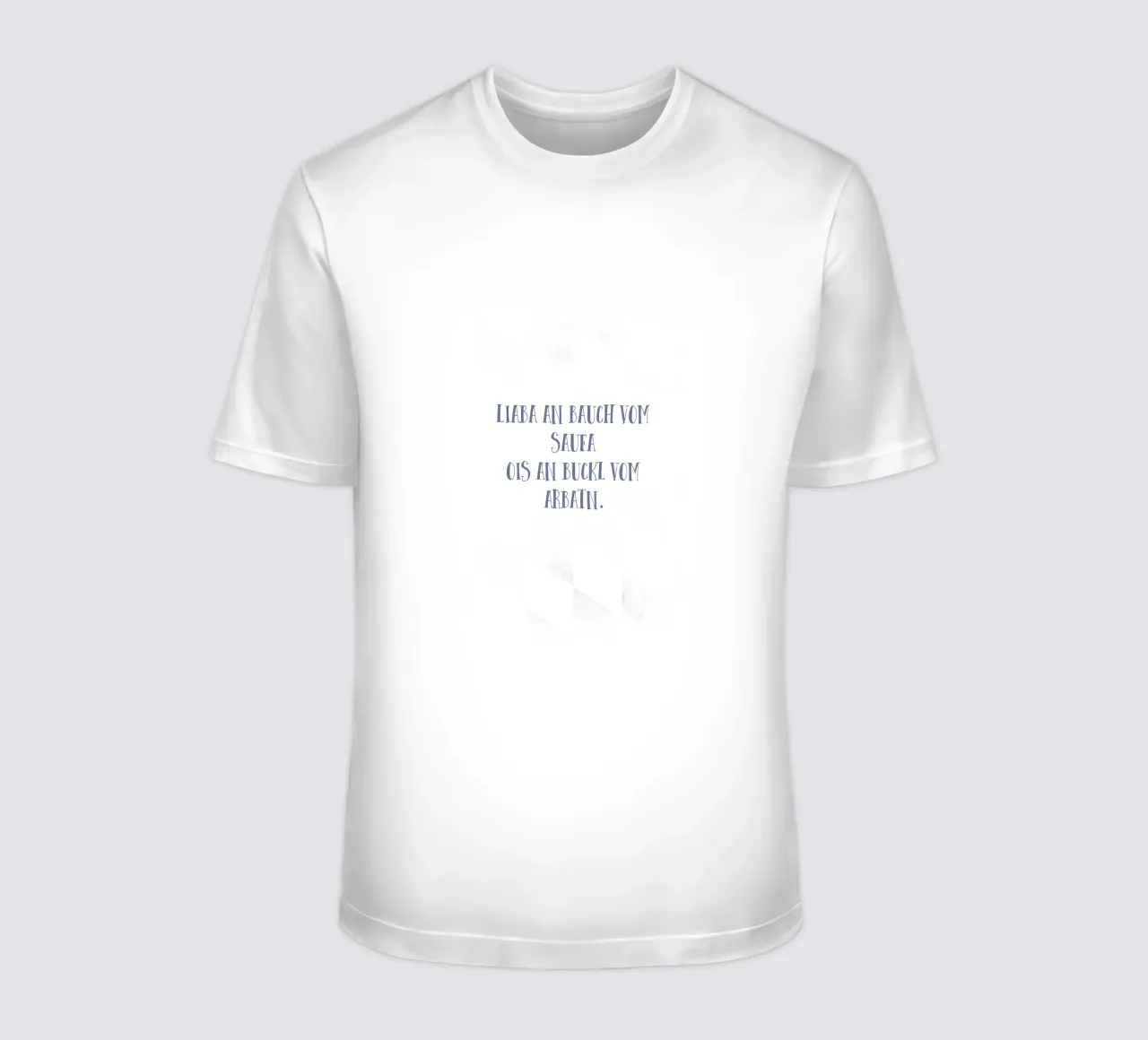 Typisch Bayern AN BAUCH VOM SAUFA t-shirt da Melanie Viola