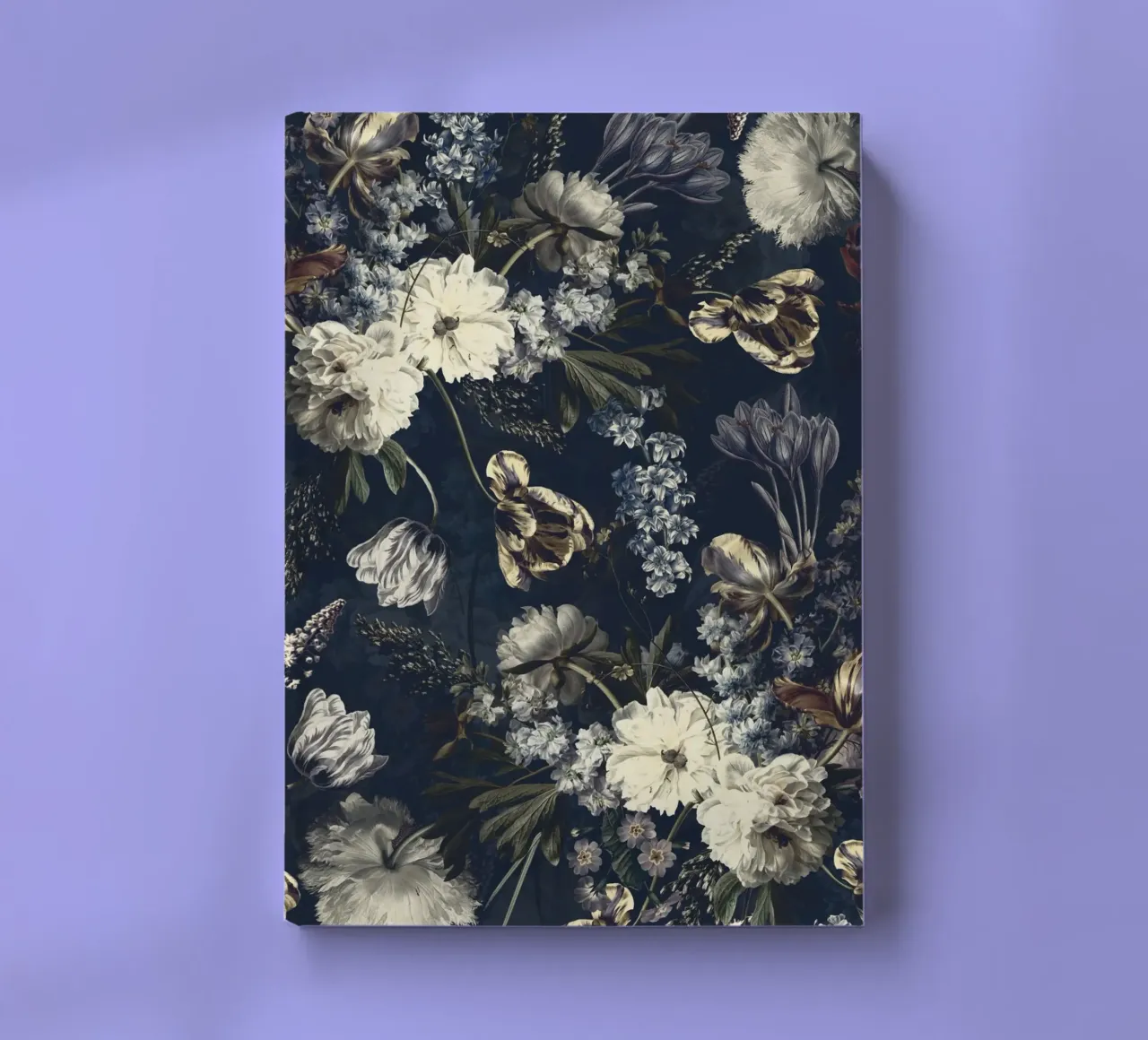 Barock Mystischer Mitternachtsgarten 5 Notizbuch von Flower Garden - Uta Naumann