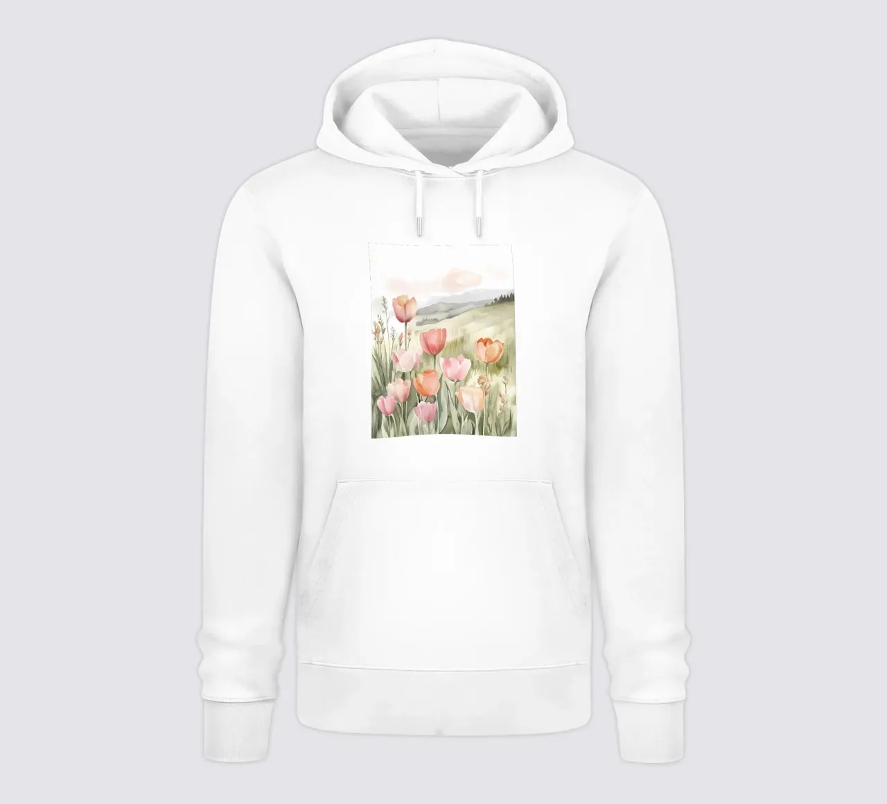 Tulipani felpa con cappuccio da IamHomeStudio
