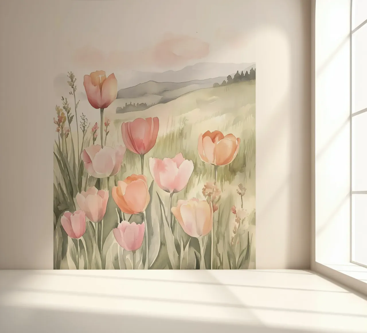 Tulips photo wallpaper by IamHomeStudio