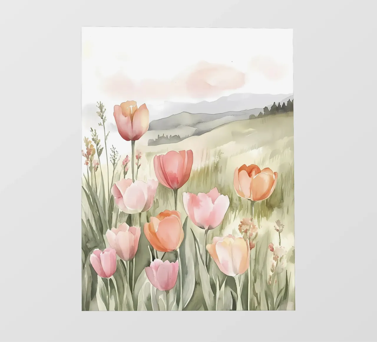 Tulips photo wallpaper by IamHomeStudio