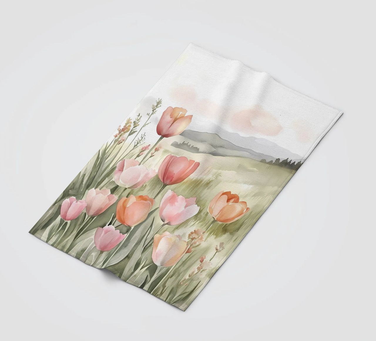 Tulipani coperta in pile da Olga Wildrose