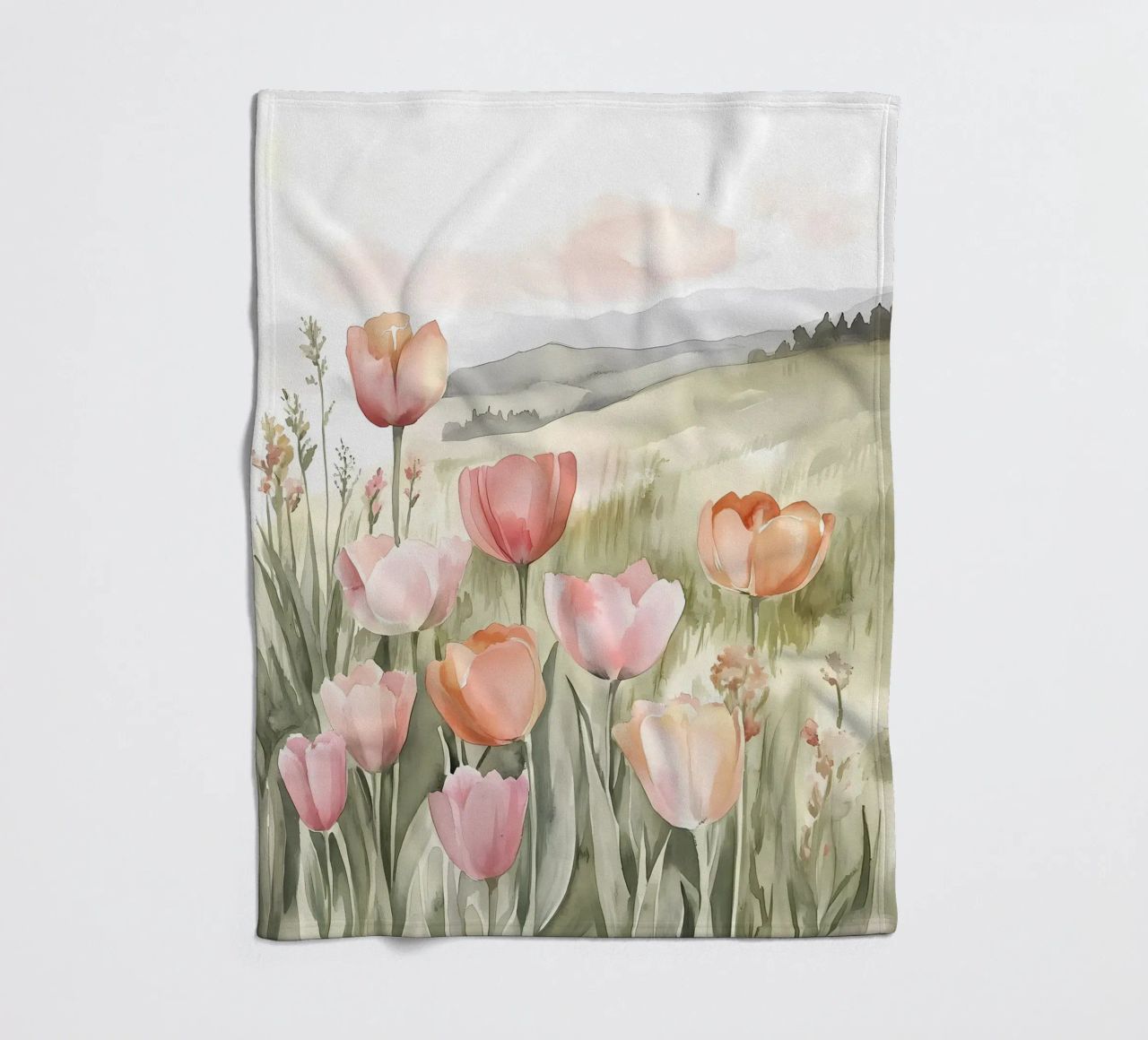 Tulipani coperta in pile da Olga Wildrose