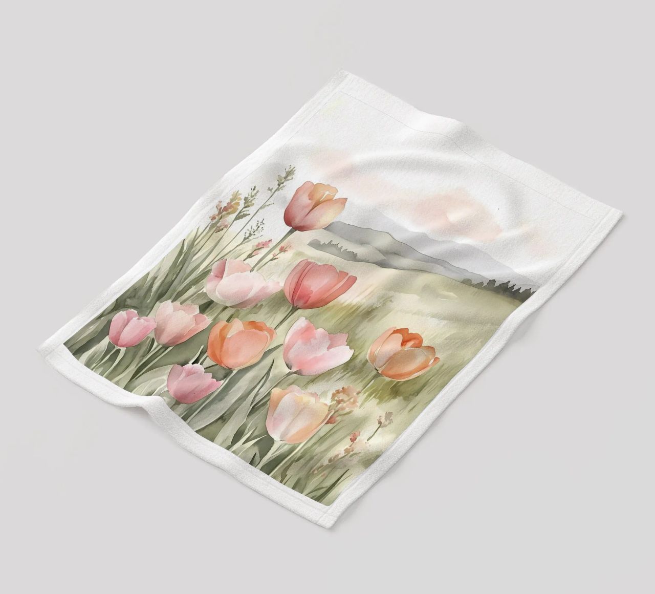 Tulipani coperta in pile da Olga Wildrose