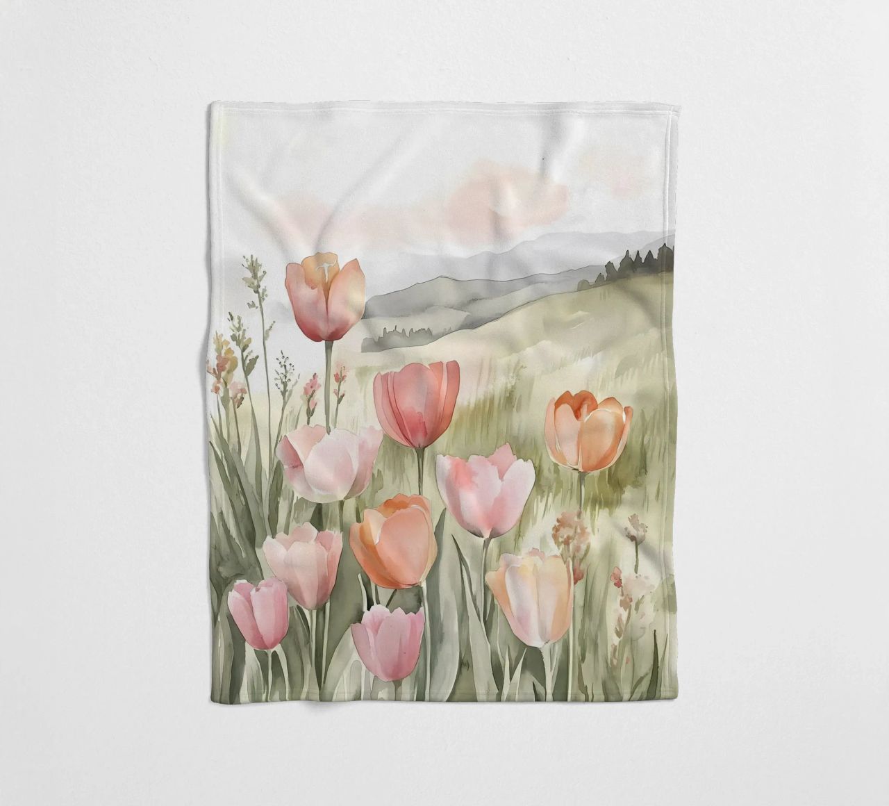 Tulipani coperta in pile da Olga Wildrose