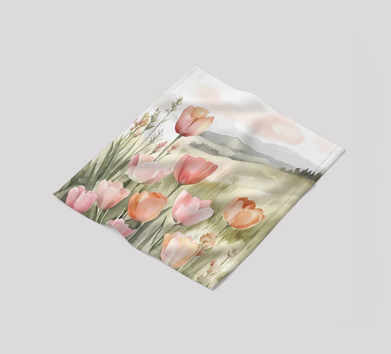 Tulipani coperta in pile da Olga Wildrose
