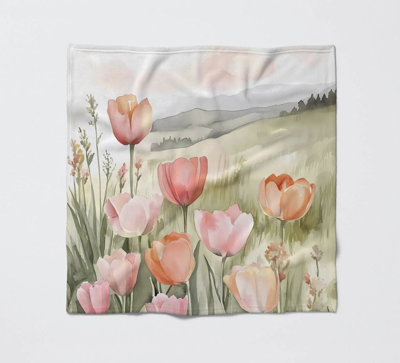 Tulipani coperta in pile da Olga Wildrose