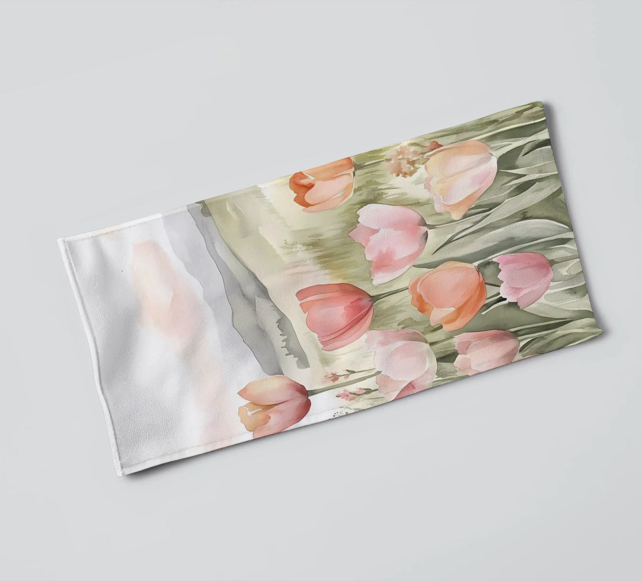 Tulipani asciugamano da bagno da Olga Wildrose
