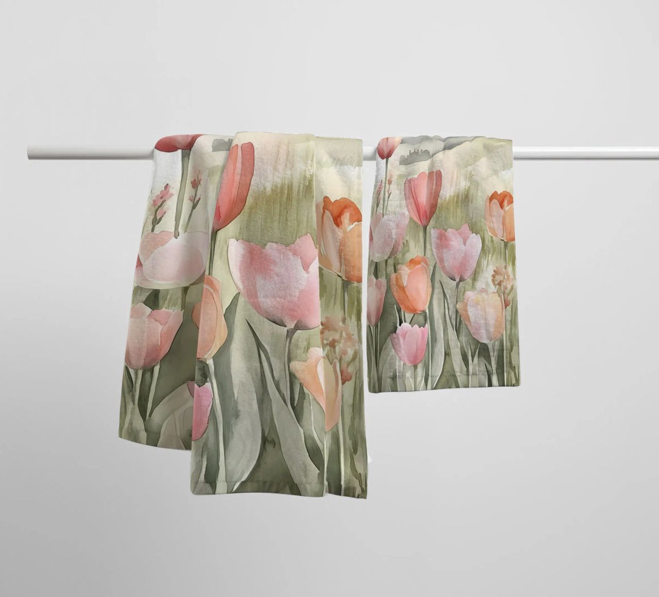 Tulipani asciugamano da bagno da Olga Wildrose