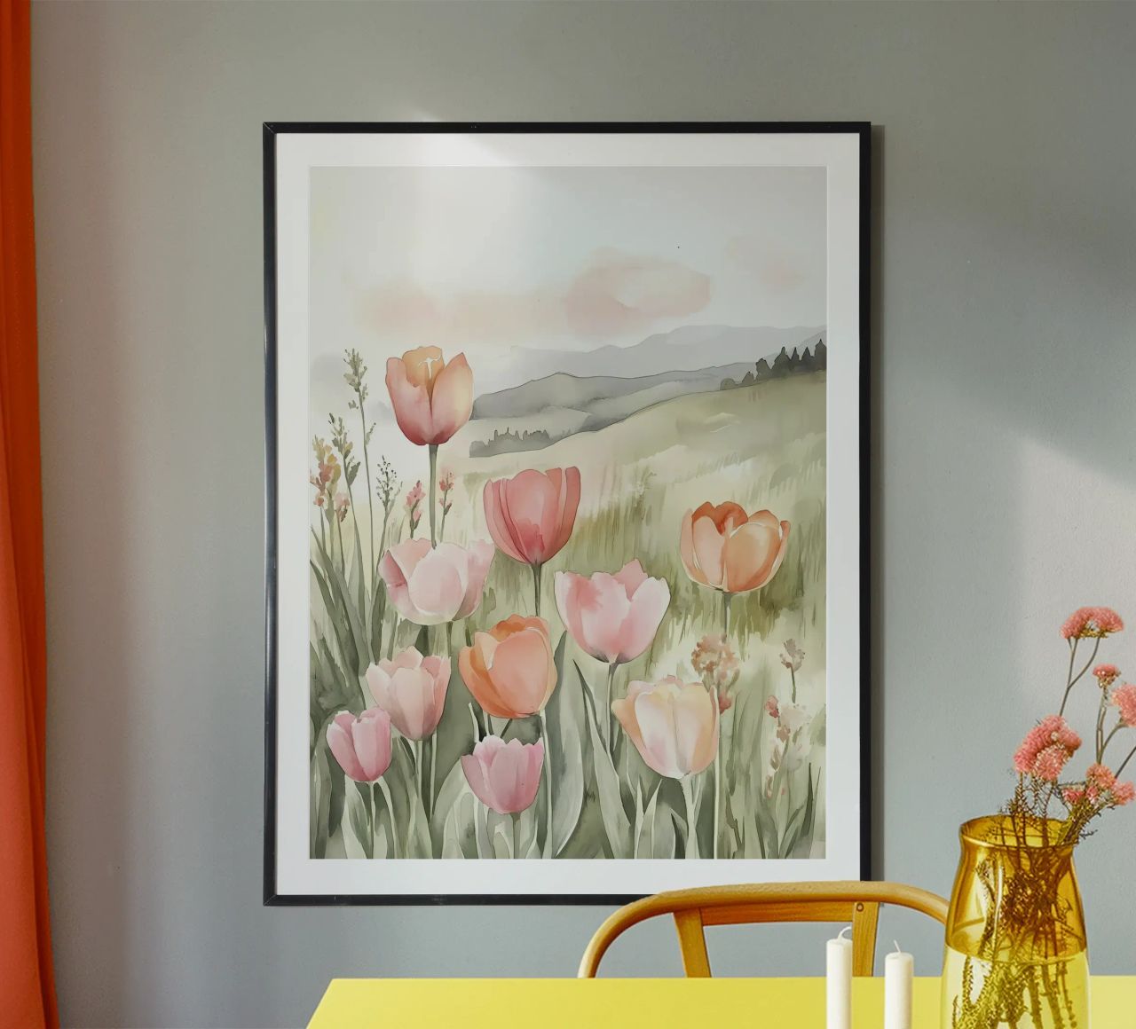 Tulipani poster da Olga Wildrose