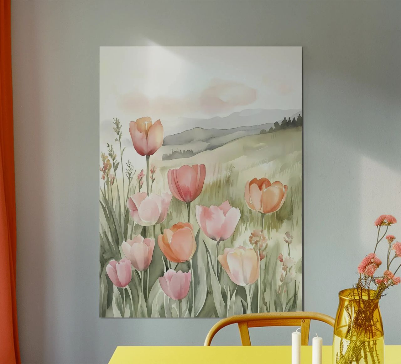 Tulipani poster da Olga Wildrose