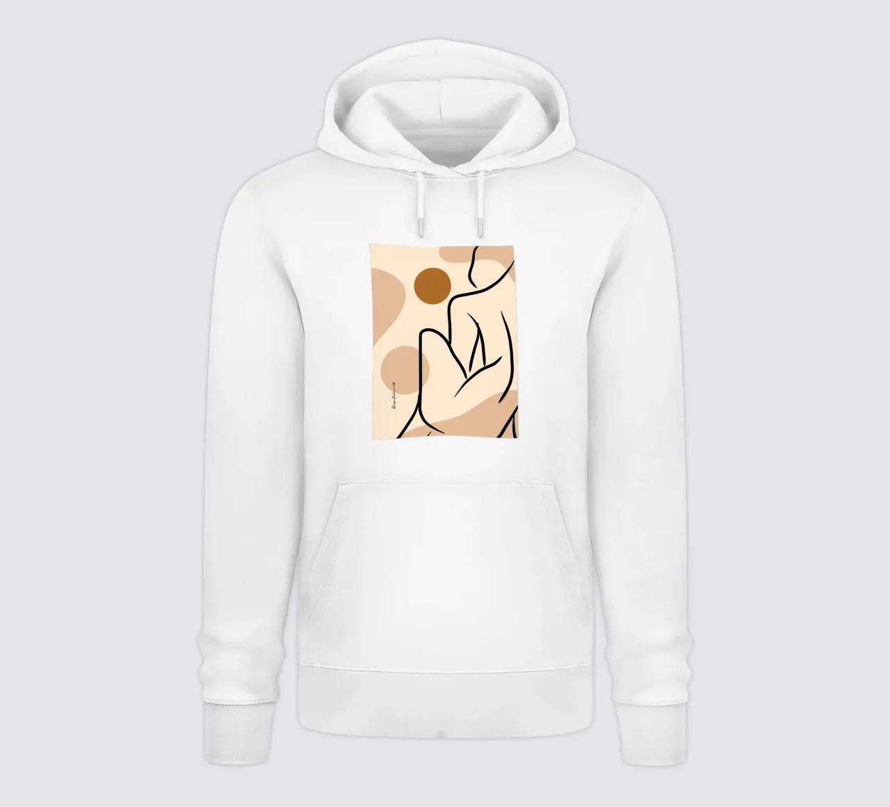 Delicate Fade felpa con cappuccio da Mike Leymi