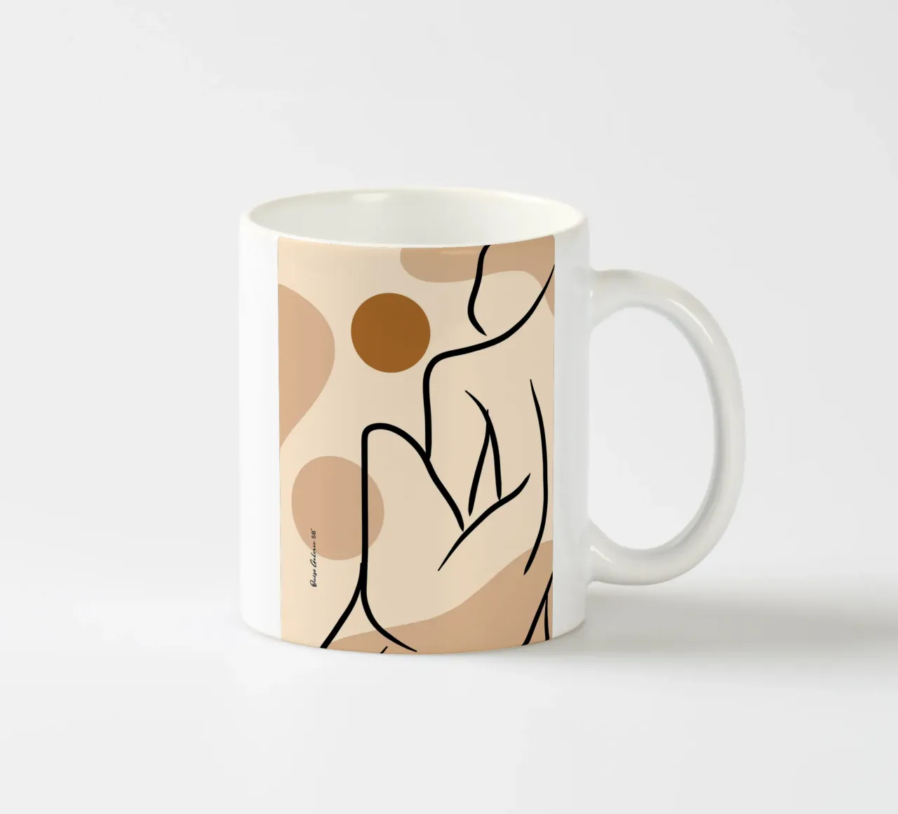 Delicate Fade tazza in ceramica da Mike Leymi