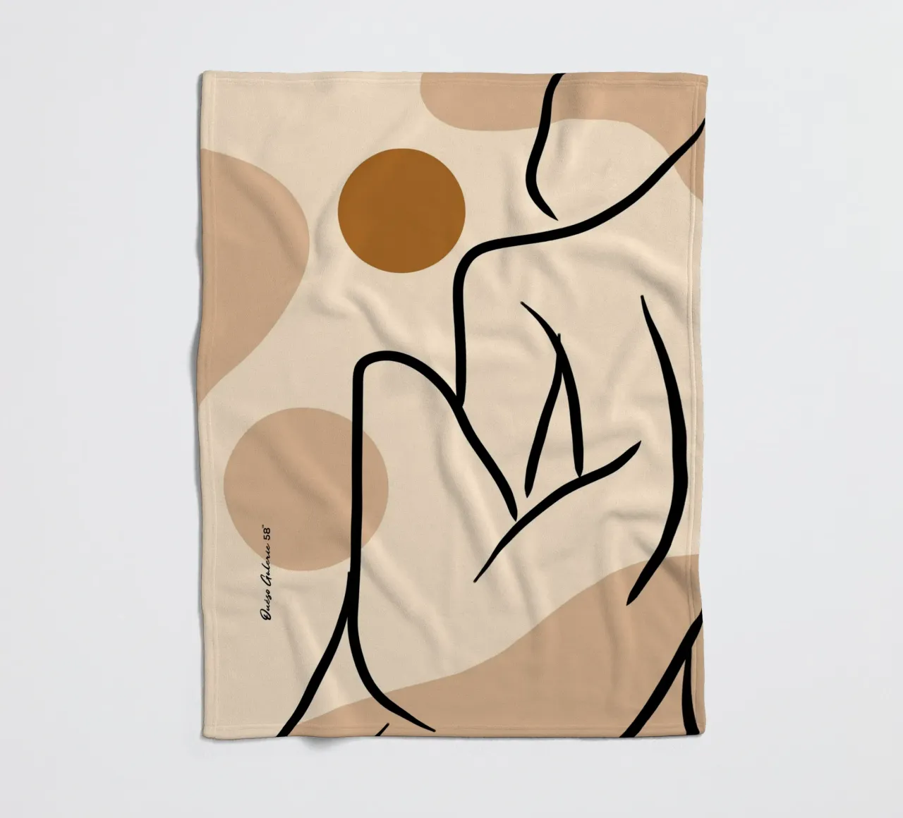 Delicate Fade coperta in pile da Mike Leymi