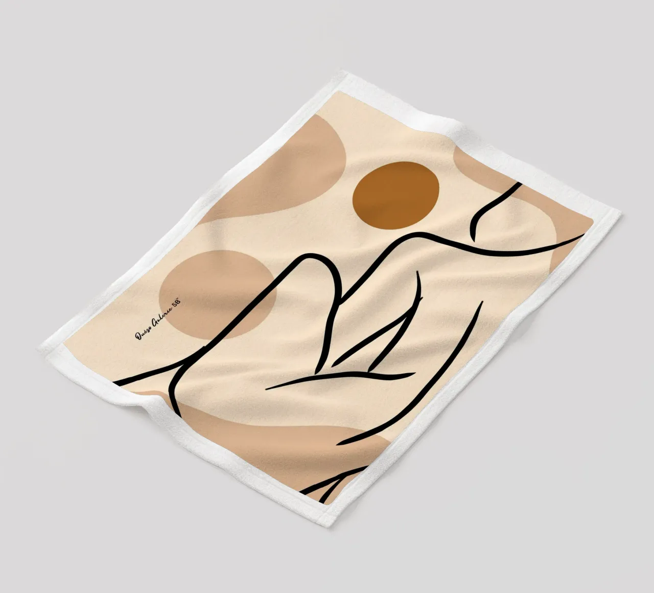Delicate Fade coperta in pile da Mike Leymi