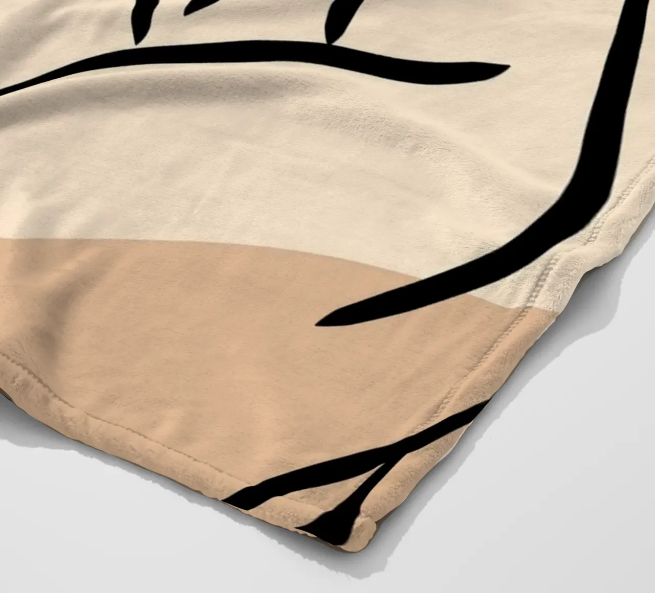Delicate Fade coperta in pile da Mike Leymi