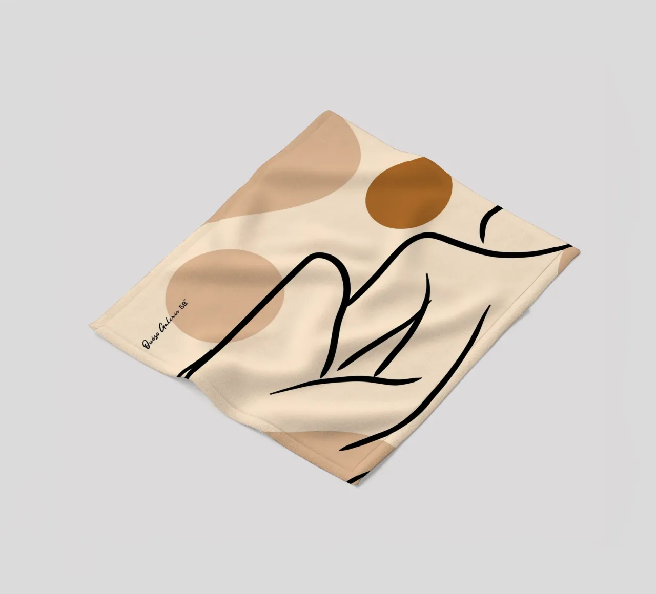 Delicate Fade coperta in pile da Mike Leymi