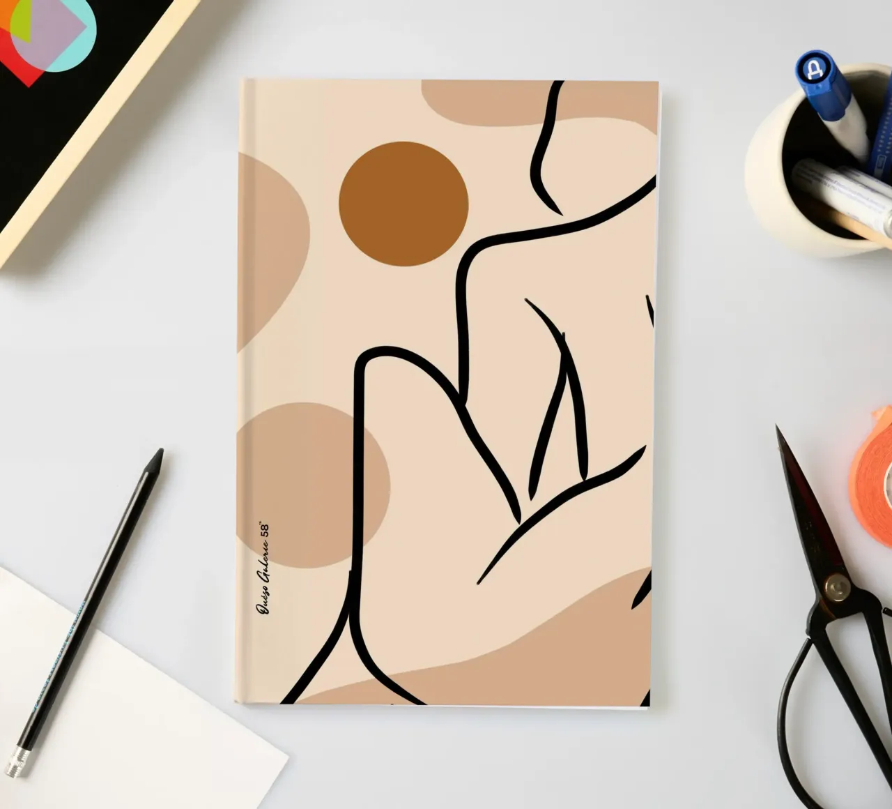 Delicate Fade notebook by Mike Leymi