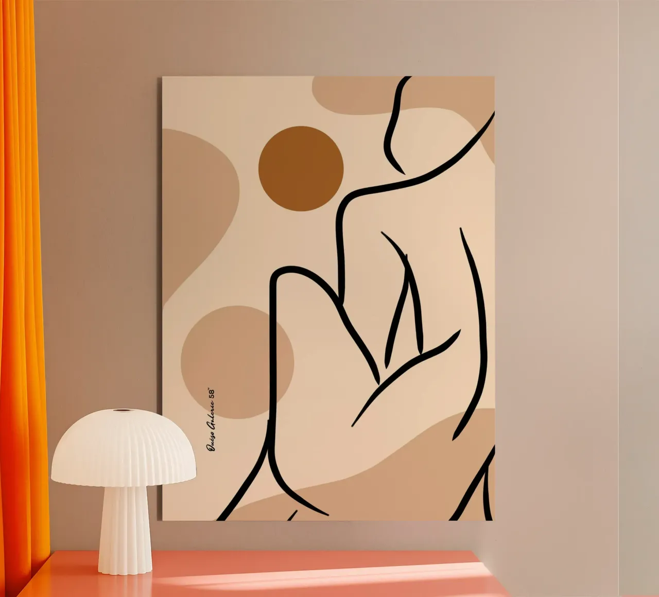 Delicate Fade alluminio dibond da Mike Leymi