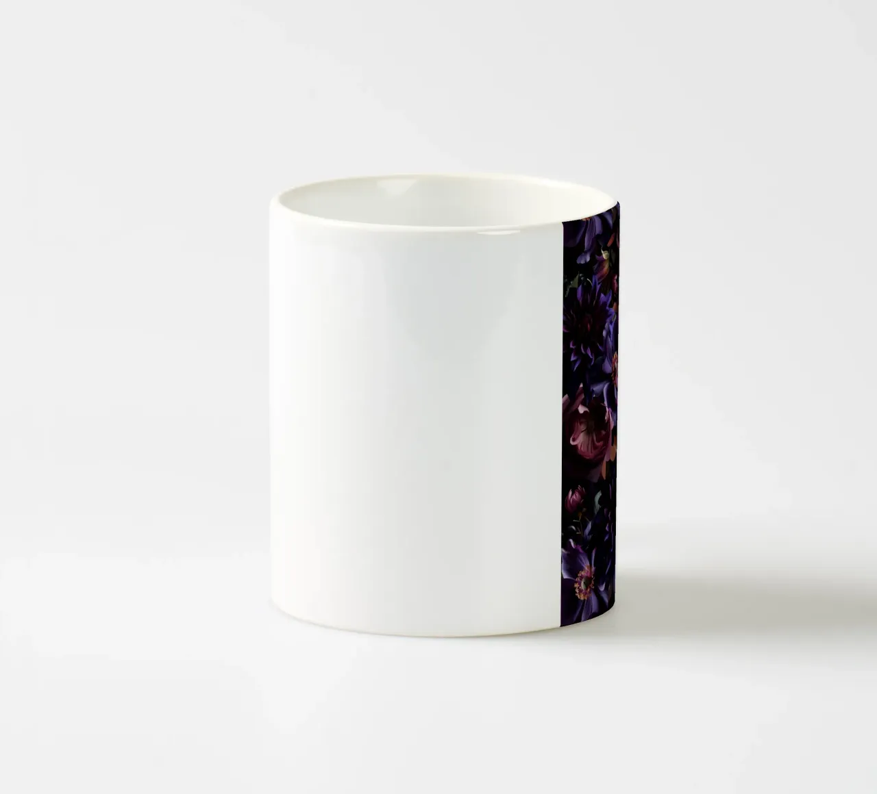 Giardino Barocco Viola Mistico di Mezzanotte tazza in ceramica da Flower Garden - Uta Naumann