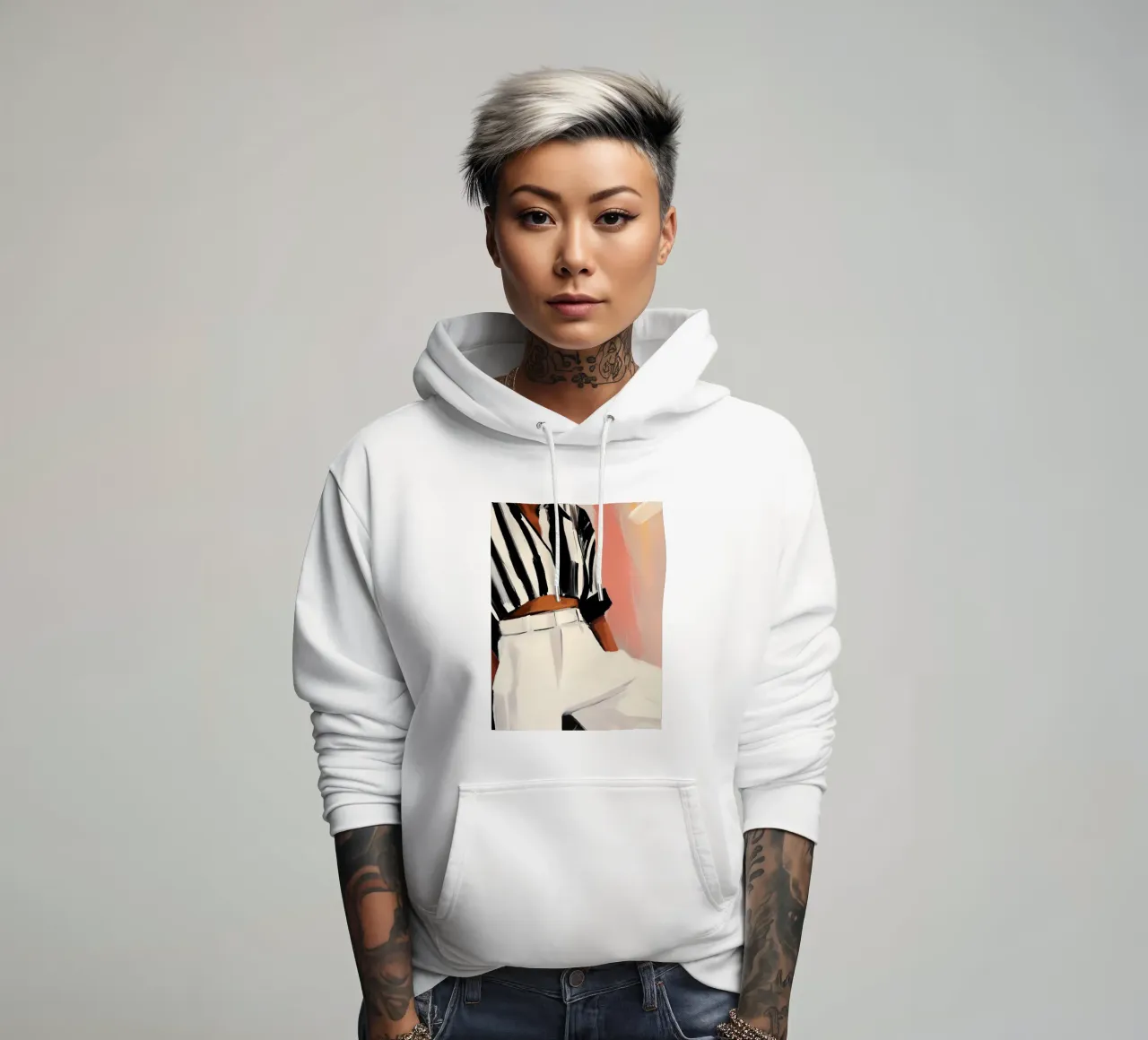 Moda felpa con cappuccio da IamHomeStudio