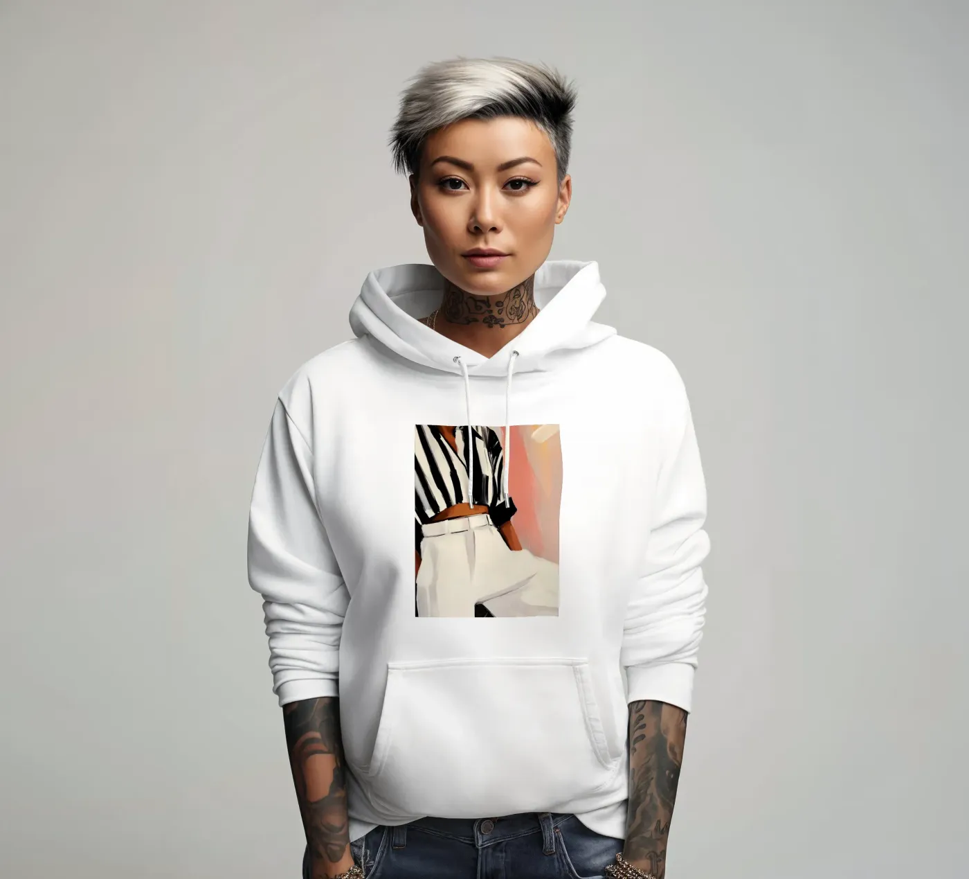 Moda felpa con cappuccio da IamHomeStudio