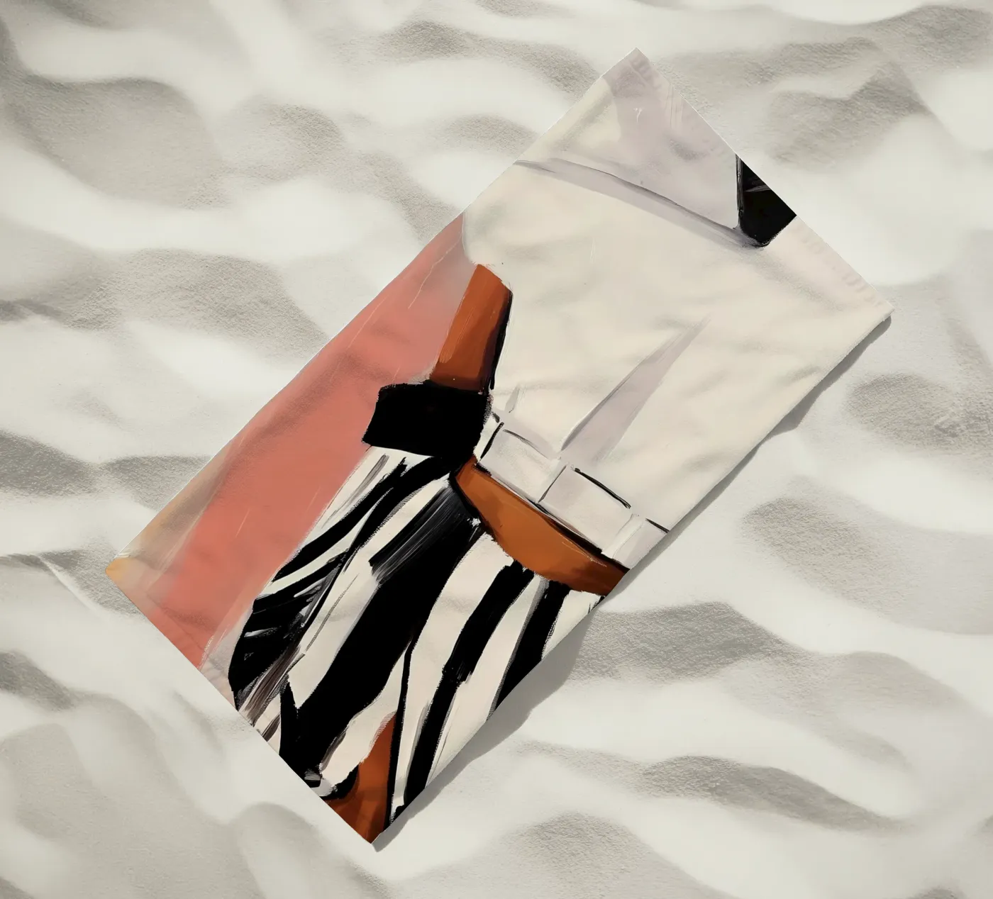 Fashion beach towel by IamHomeStudio
