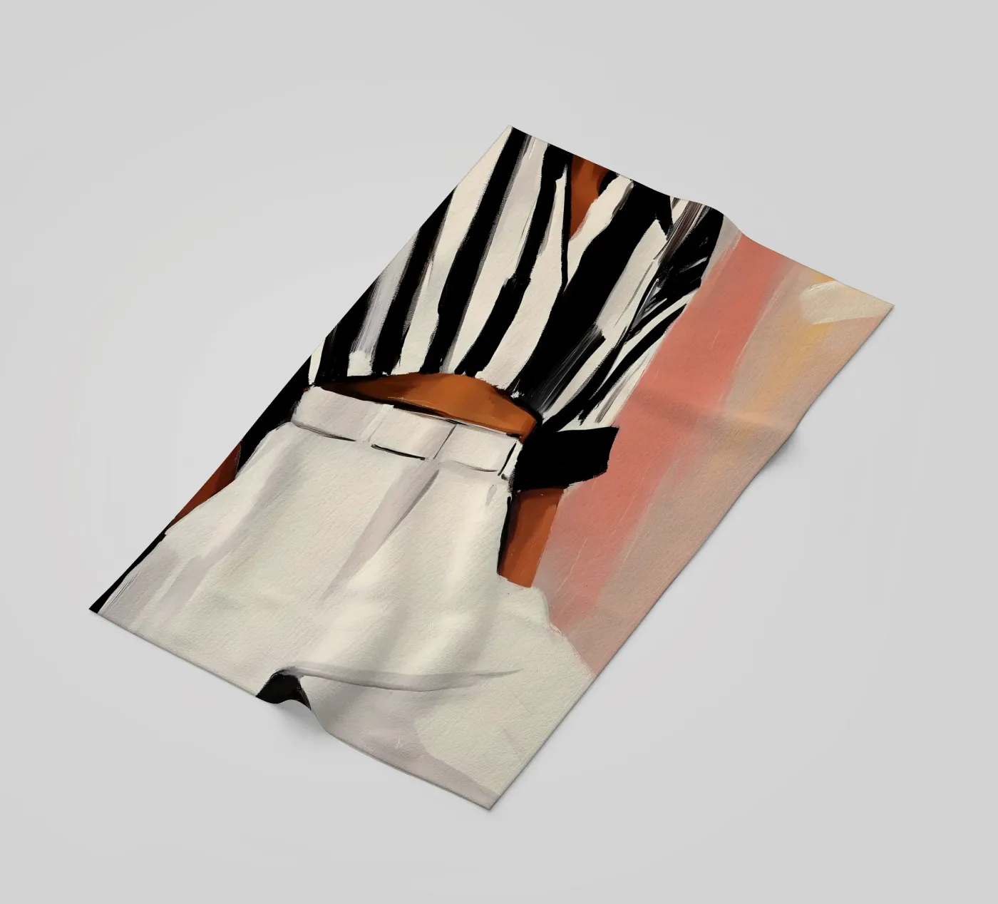 Fashion beach towel by IamHomeStudio