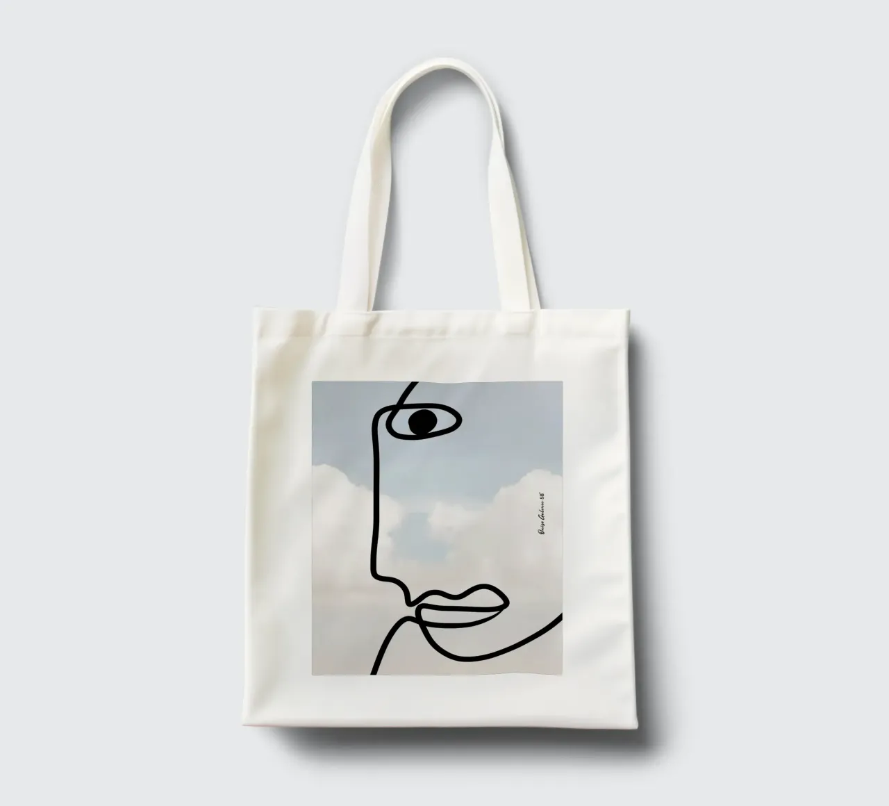 Serene Glow borsa in juta da Mike Leymi