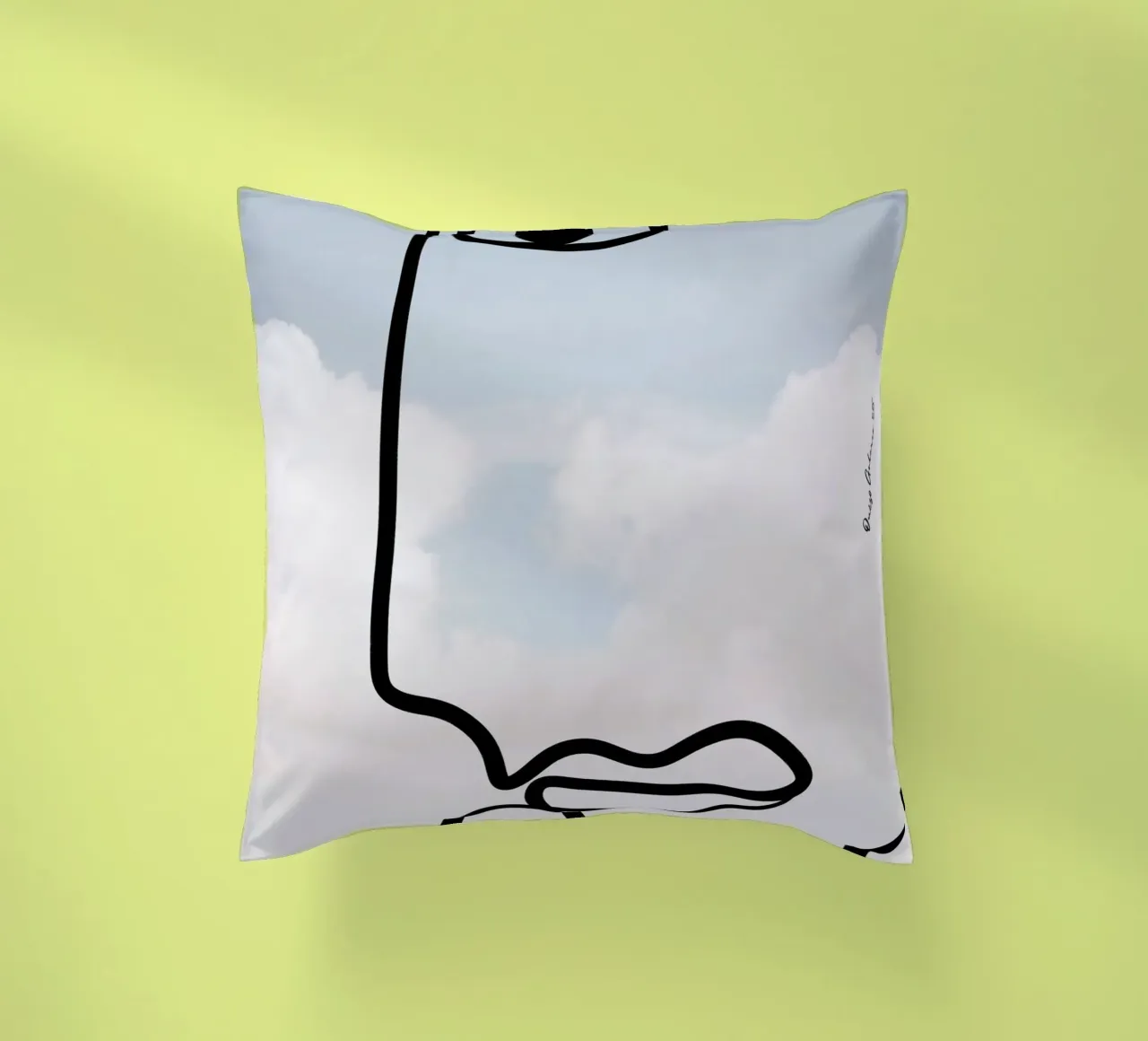Serene Glow cuscino da Mike Leymi