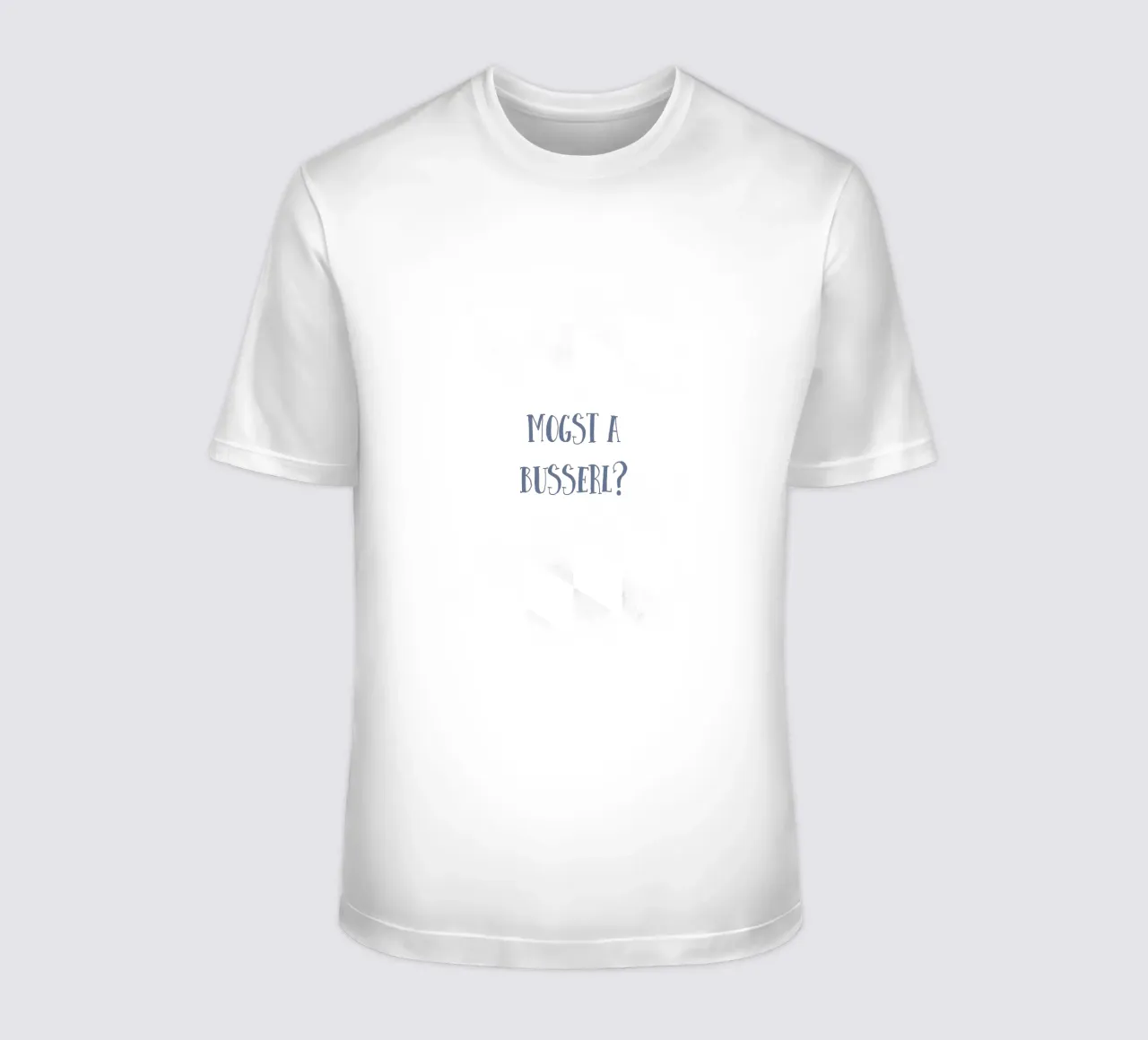 Typisch Bayern MOGST A BUSSERL t-shirt da Melanie Viola