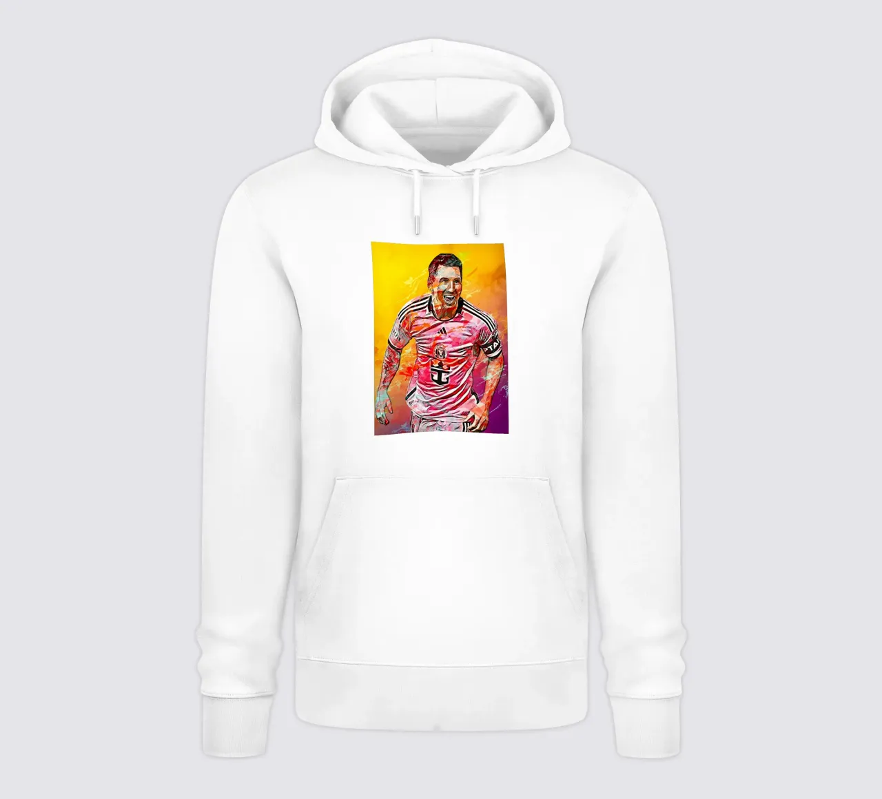 Lionel Messi Inter Miami felpa con cappuccio da tenten