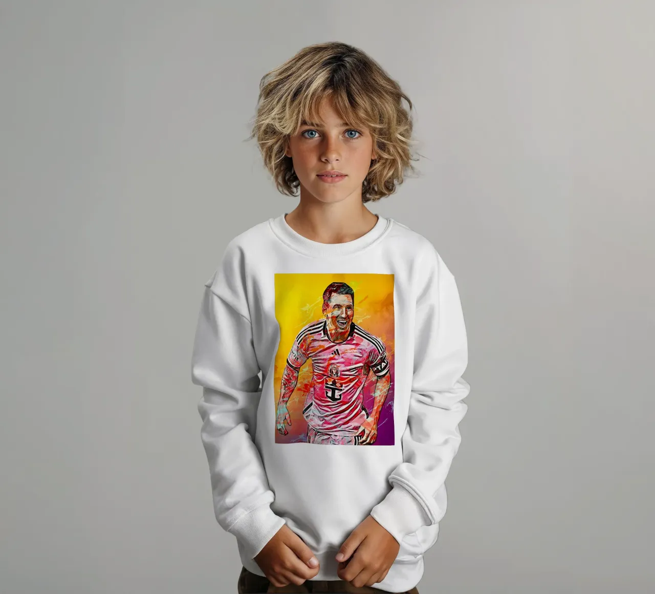 Lionel Messi Inter Miami felpa bambino da tenten