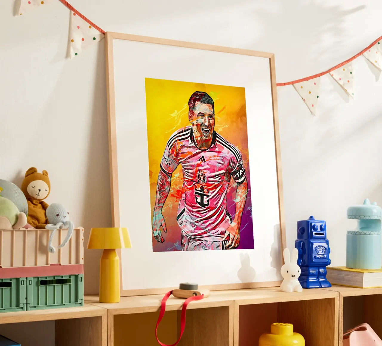 Lionel Messi Inter Miami carta hahnemühle da tenten