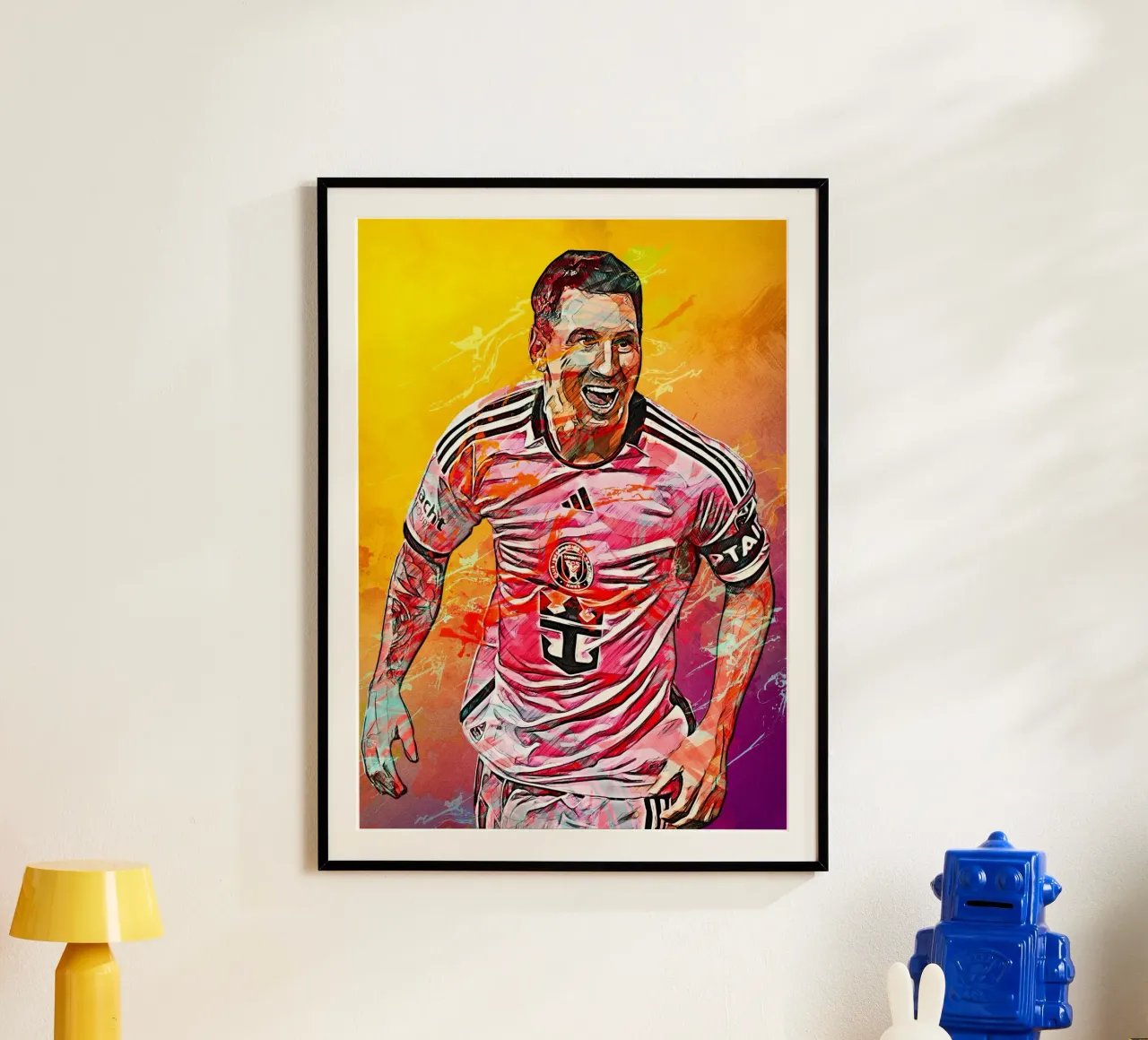 Lionel Messi Inter Miami carta hahnemühle da tenten