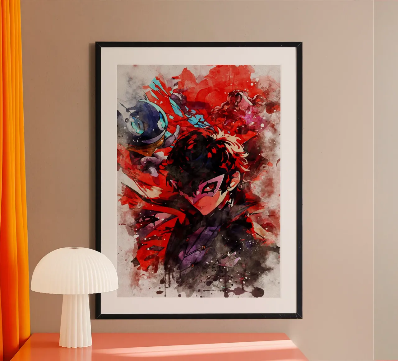 Persona 5 Royal poster con telaio in legno da CreativeStudio